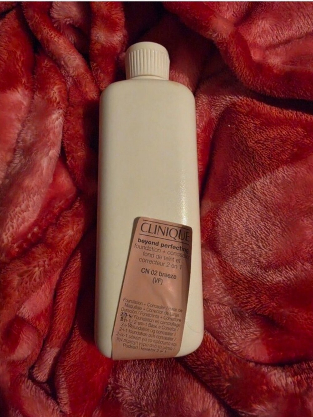 Clinique Beyond Perfecting CN02 Breeze 6.7 oz Foundation Concealer Bottle